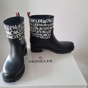 Authentic Moncler rain boots